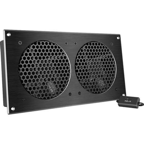 quietest audio visual cabinet fans